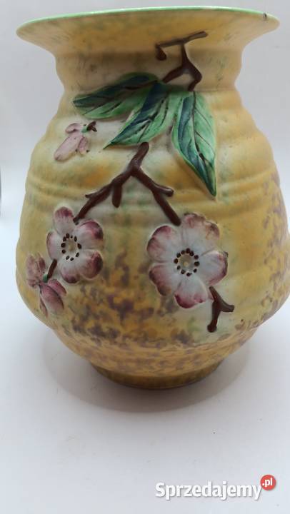 Wazon ceramiczny kwiat jabłoni Pottery Zamość