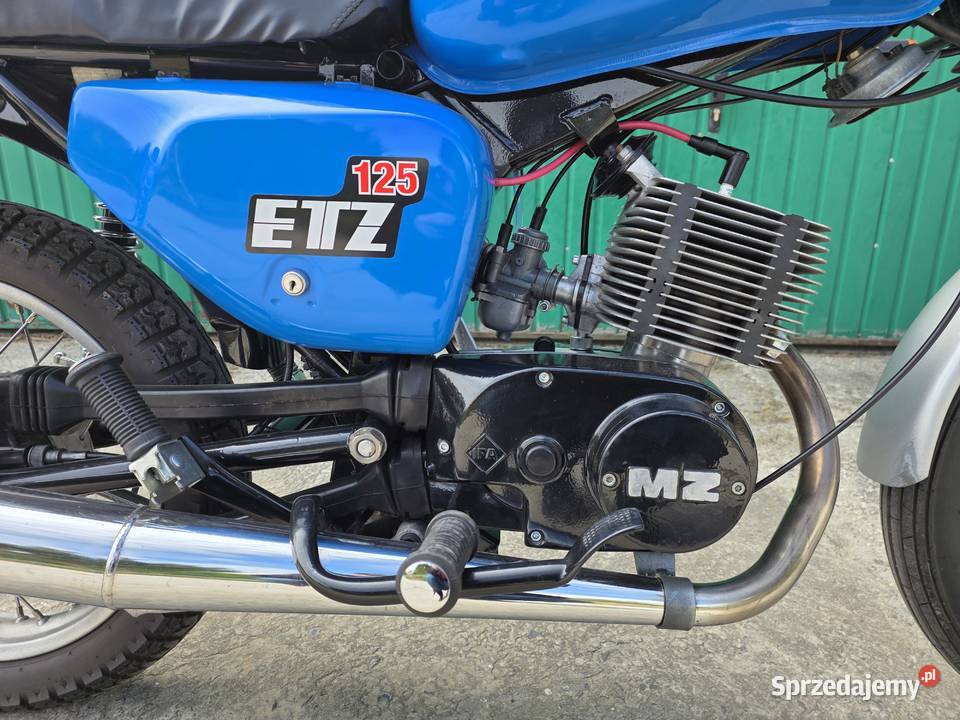 MZ ETZ 125 świętokrzyskie Sandomierz