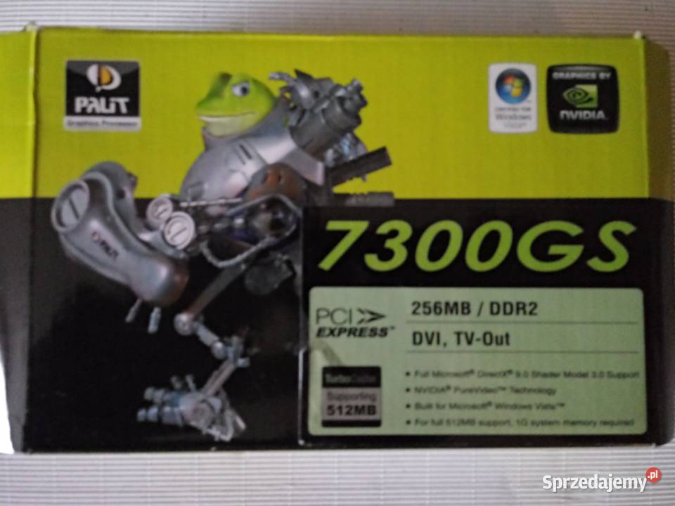 Karta grafiki GeForce 7300 GS 256MBDDR2 Olkusz sprzedam