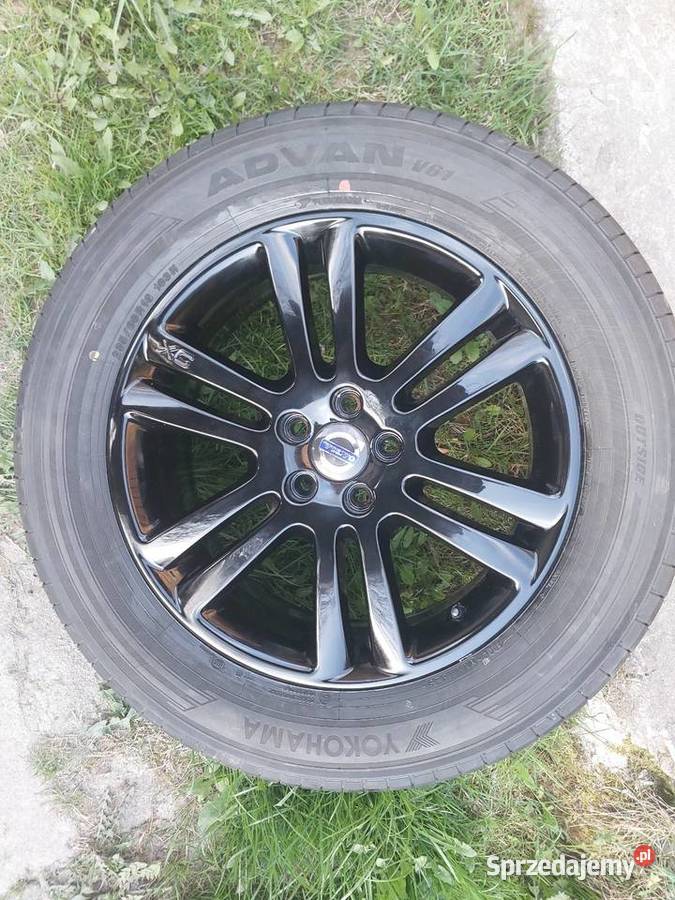 Volvo XC90 komplet felg aluminiowych z oponami Średnica 18" sprzedam
