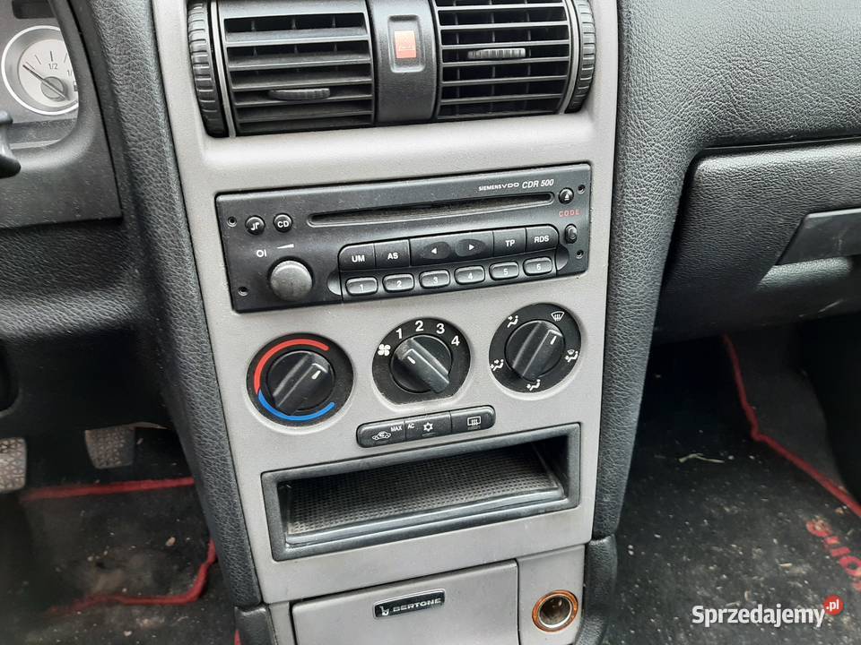 Uszkodzony opel Astra G Coupe Bertone Gdów