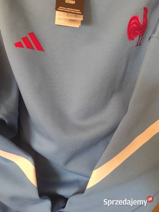 Adidas bluza damska oversize crop ML FFR France