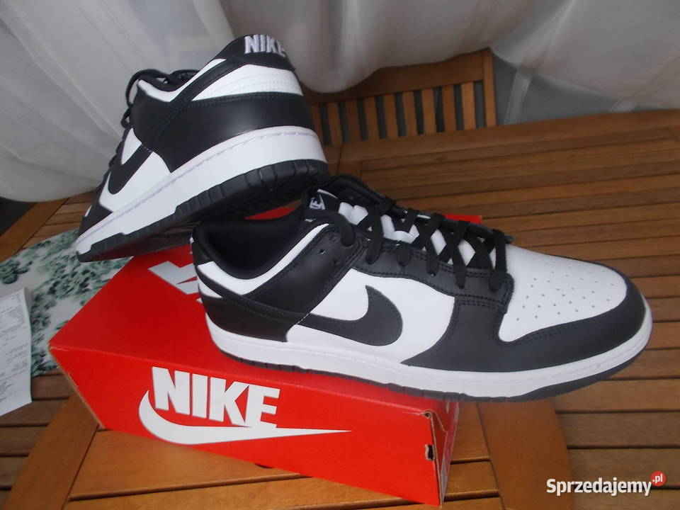 r Eur 46 Nike Dunk Low White Black DD1391100 Nike Poznań sprzedam