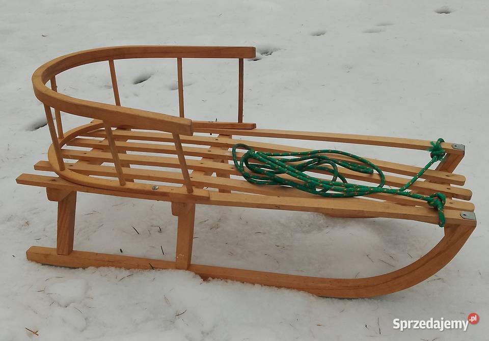 Sanki drewniane podlaskie Augustów