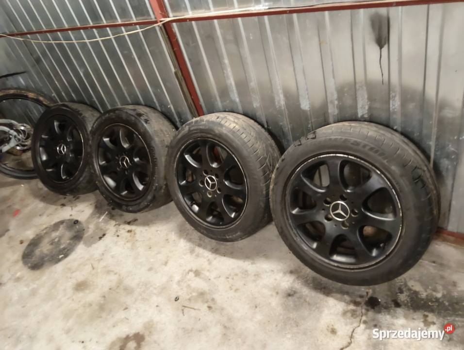 Alufelgi Mercedes 16 5x112 7j i 8i dolnośląskie Gryfów Śląski