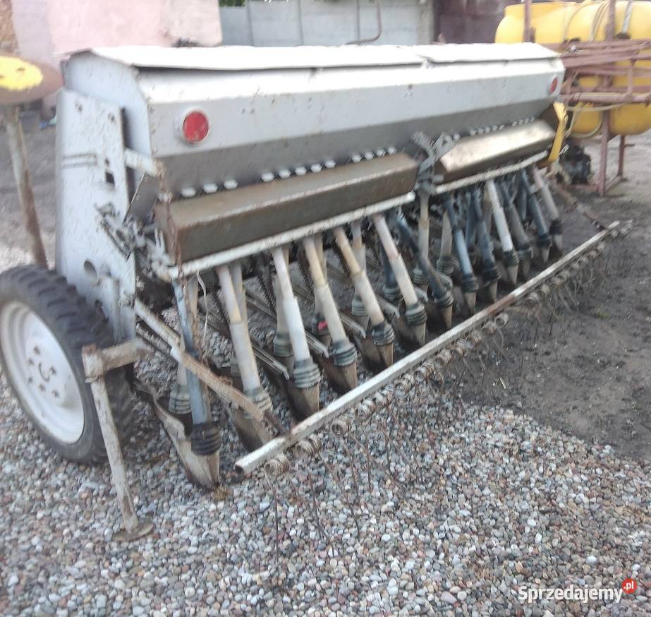 Siewnik Poznaniak na docisku i waskim kole wielkopolskie Wilczyn