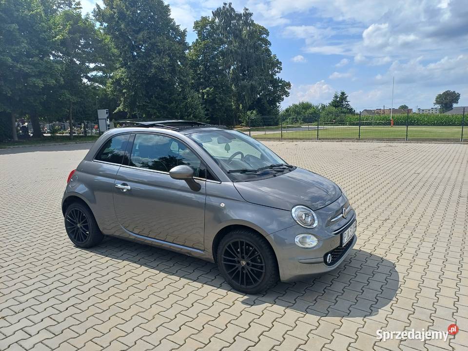 Fiat 500 12 benz Stan przebieg 62 udokumentowany Rok produkcji 2018 Jaraczewo