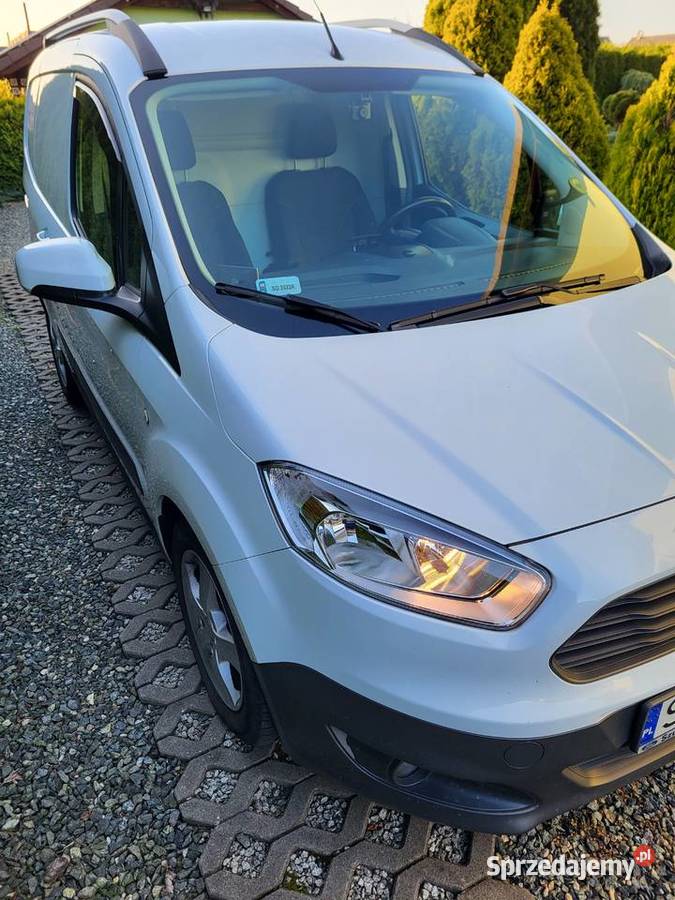 Samochód dostawczy Ford Transit Courier bezwypadkowy śląskie Sosnowiec