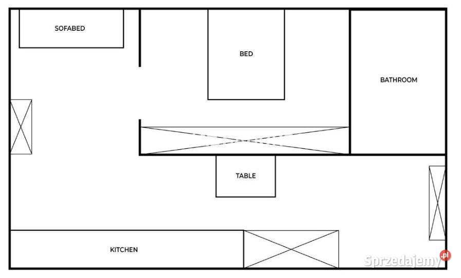 sprzedaży mieszkania Kraków 3382m2 2 pokoje małopolskie