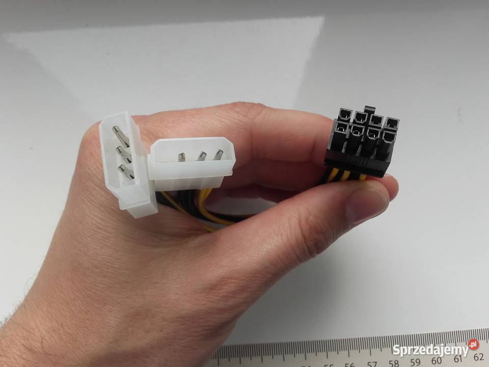 Dodatkowe zasilanie 8pin grafiki ze złączy molex