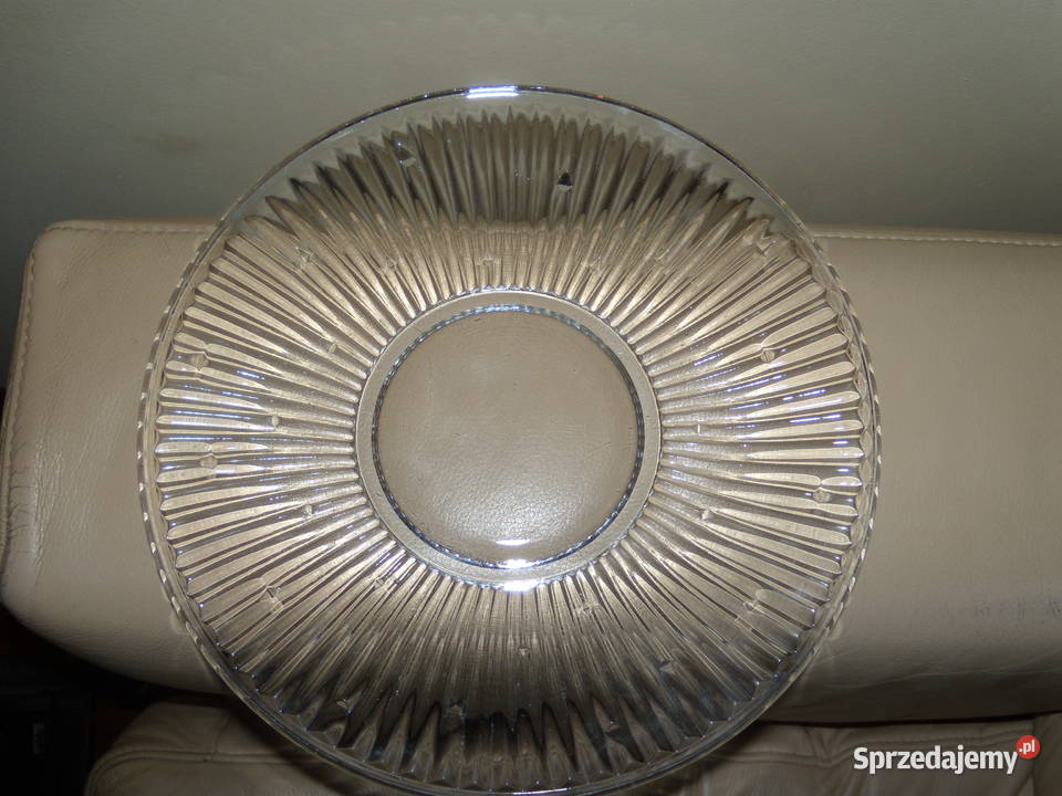 Talerz szklany duży sprzedam