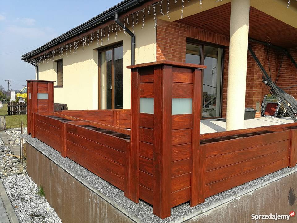 Donica W1D2 z wkładem PCV Architektura ogrodowa Lelów