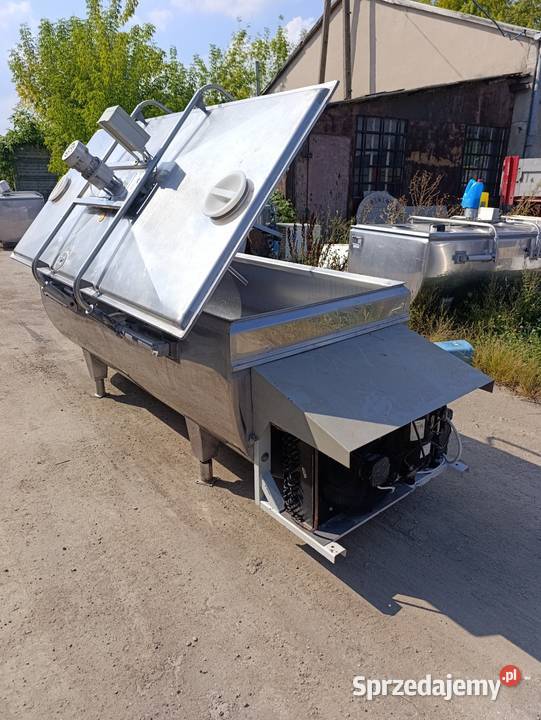 Schladzalnik mleka Japy 1200l zbiornik base Skaszewo Włościańskie