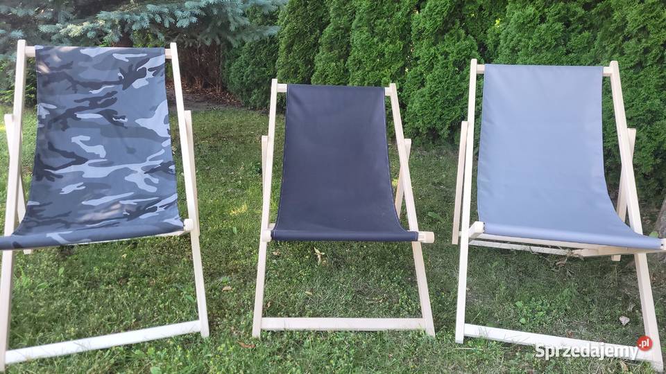 POLSKI Leżak DREWNIANY plażowy ogrodowyMIX Kraków sprzedam