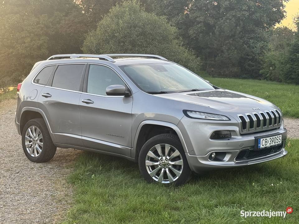 JEEP Cherokee KL Overland 22 diesel bezwypadkowy klimatyzacja Bydgoszcz