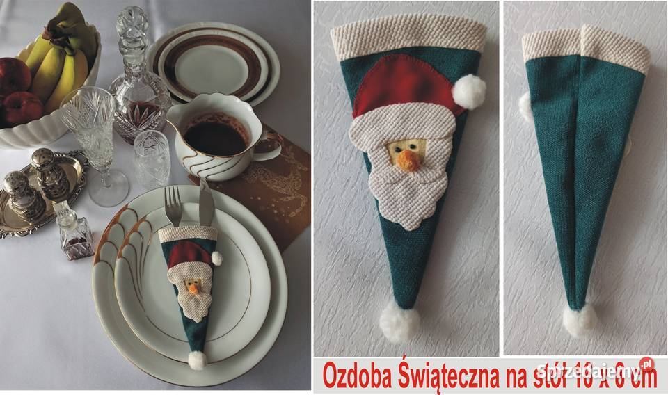 ozdoba świąteczna na sztućce Bożenarodzenie Dekoracje i ozdoby Radzyń Podlaski