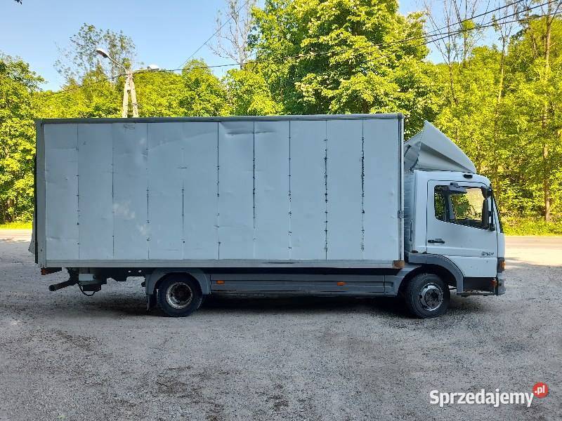 Mercedes Atego kontener winda manualna Wałbrzych