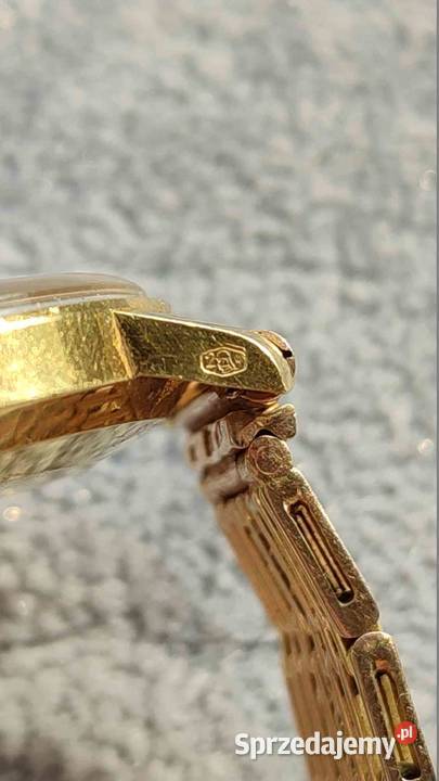 Luksusowy zegarek męski Tissot złoto próby 750 i Warszawa sprzedam