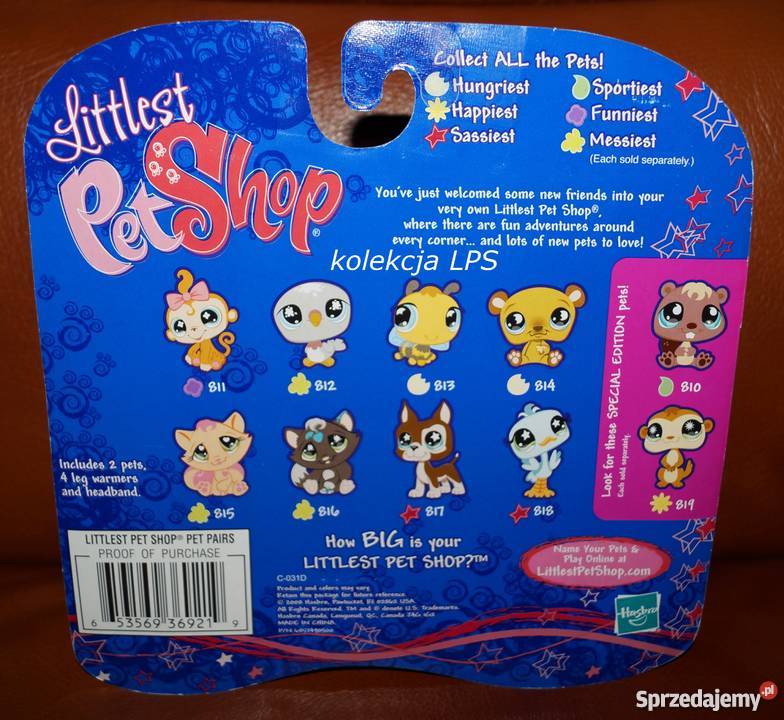 LPS ZESTAW dog 817 UNIKAT Littlest Pet Shop Rybnik sprzedam