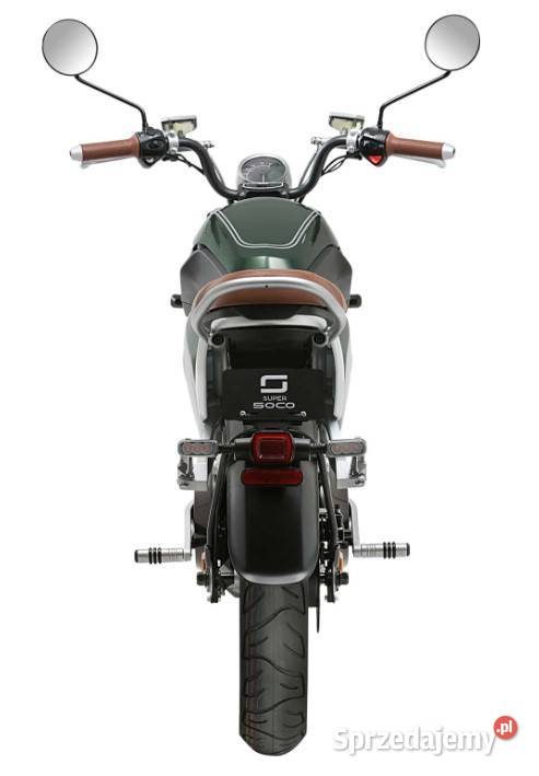 Skuter elektryczny SUPER SOCO TC zielony RATY małopolskie Tarnów