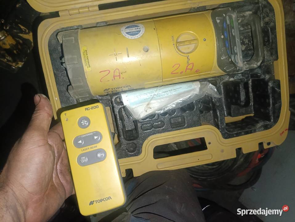 2 laser zielony topcon TPL5 TPL4A Bodzentyn