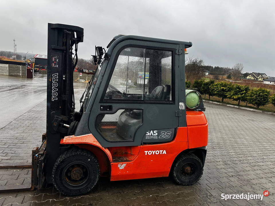 wózek widłowy LPG TOYOTA 427FGF25 Triplex 470m Działoszyn