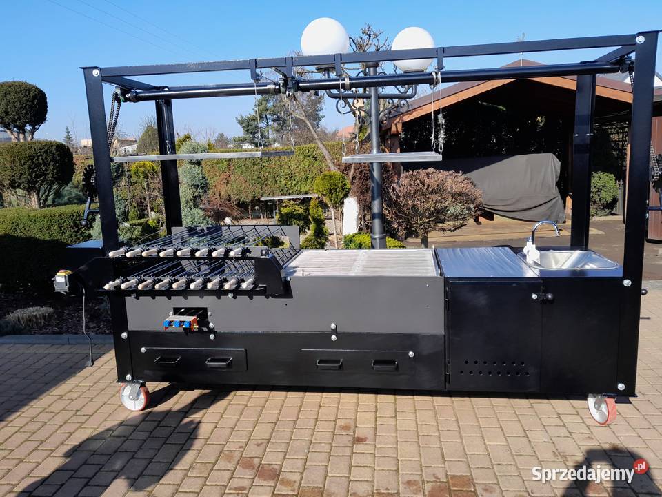 Gastronomiczny grill cateringowy węglowy wielkopolskie Damasławek