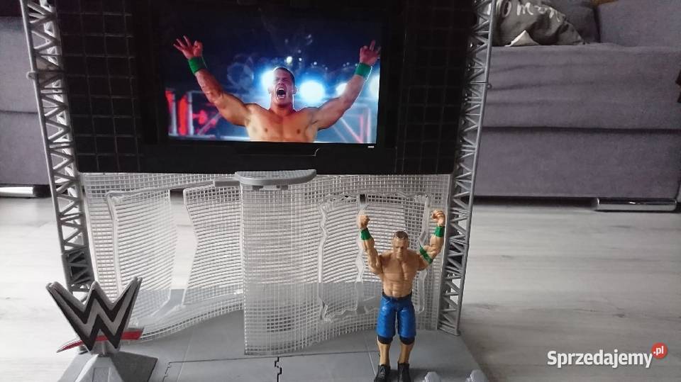 Figurki WWE z Ringiem i Entrance Stagem Wagowo