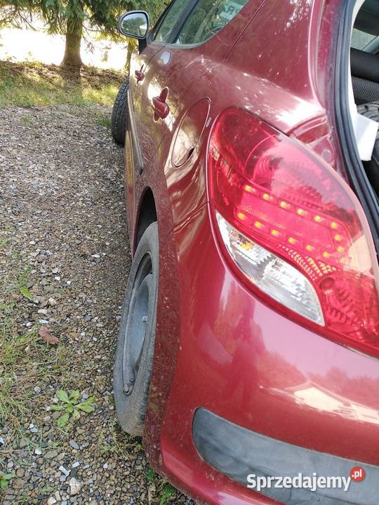 Peugeot 207 14 16v benzyna 2010r lift Limanowa sprzedam