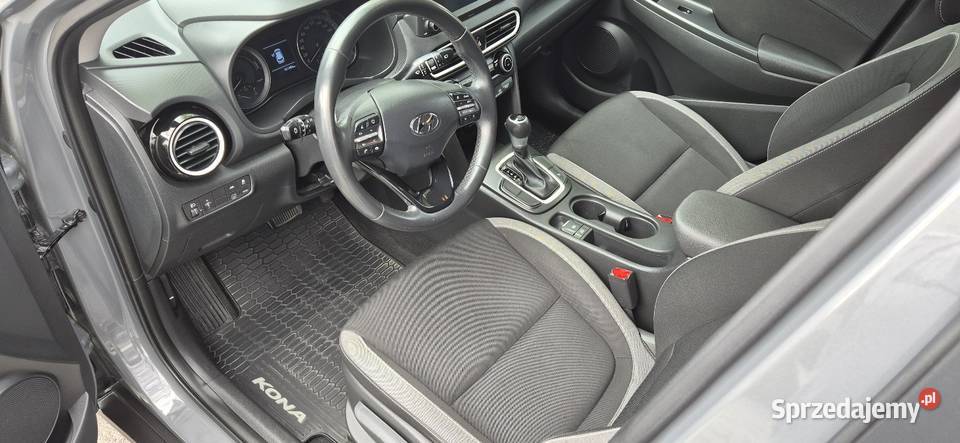 Hyundai Kona I 16 Hybrid 2020 Salon 1 właściciel szary Lublin