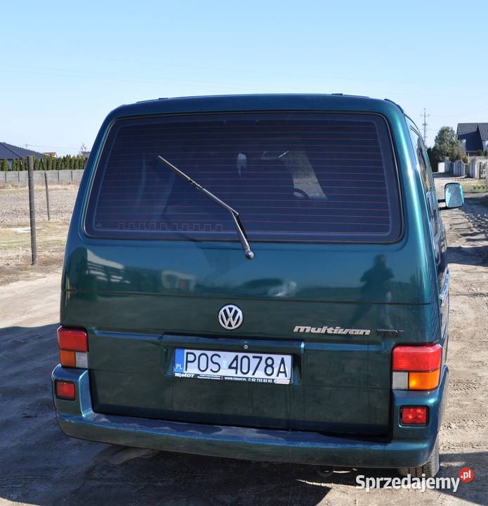 Vw T4 Multivan 25 tDi 1997 r klima dwustrefowa