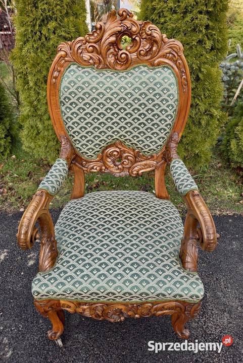 Fotel z drugiej połowy XIX wieku 9294 Szczecin