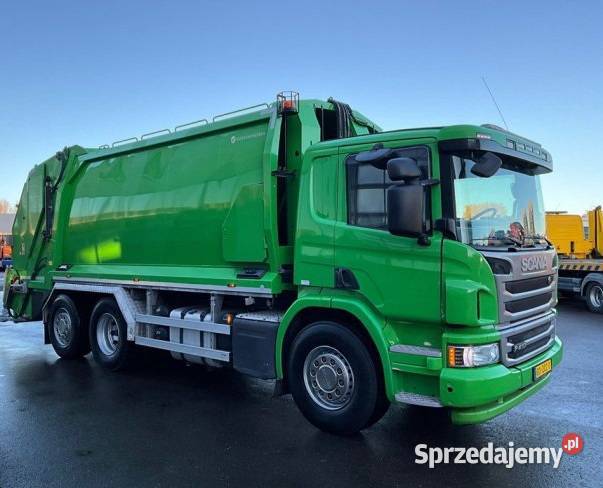 Smieciarka Geesink Norba 21m3 Scania P410 nie Śmieciarki mazowieckie Warszawa