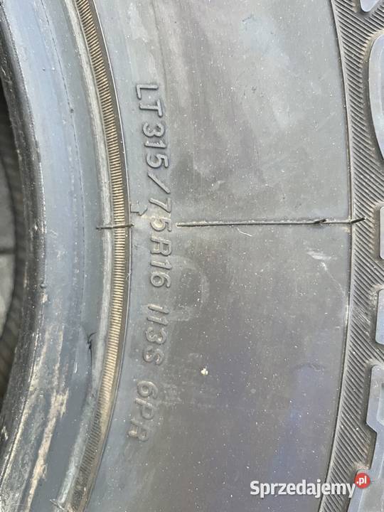 Yokohama Geolander ATS 31575 r16 35 podlaskie sprzedam