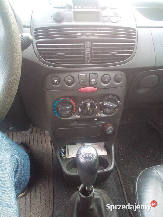 Fiat Punto 2 1 9d 60 klimatyzacja skórzana srebrny Punto