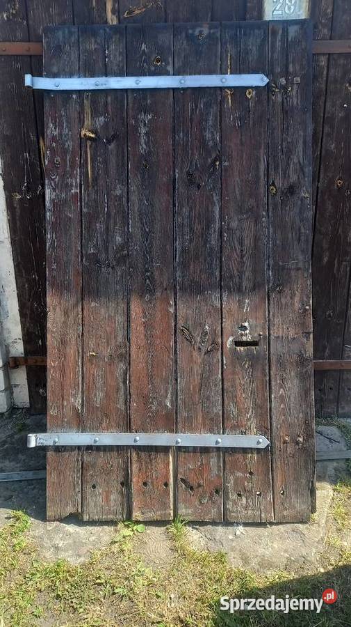 Brama garażowa stara Budowa Kórnik