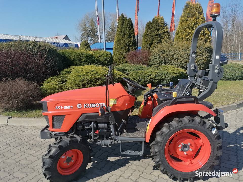 Nowy traktorek japoński Kubota EK261 na mazowieckie Błonie-Wieś