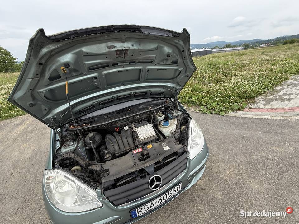 Mercedes A150 benzyna 2005 r Rok produkcji 2005 Klasa A Sanok