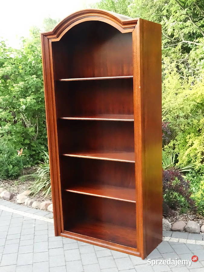 Stylowy Regał Biblioteczny Vintage Klasyczny Biłgoraj