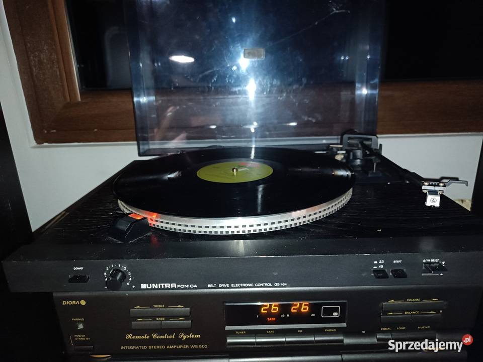Wzmacniacz WZ 502 Diora plus gramofon GS 464 sprzedam