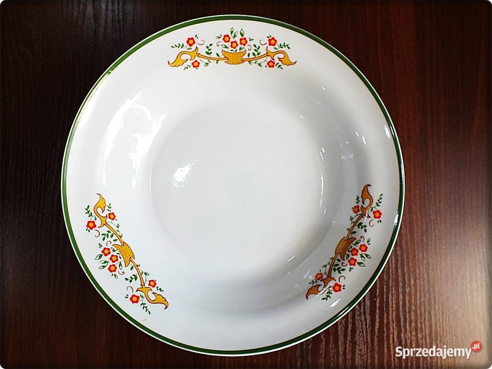 Talerz Talerze LUBIANA 235 Duże Głębokie 4 Żary sprzedam