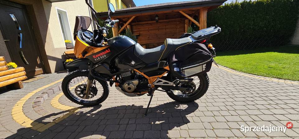 Kawasaki KLE500 2006r Doinwestowany Zadbany bezwypadkowy Kawasaki lubelskie Milejów