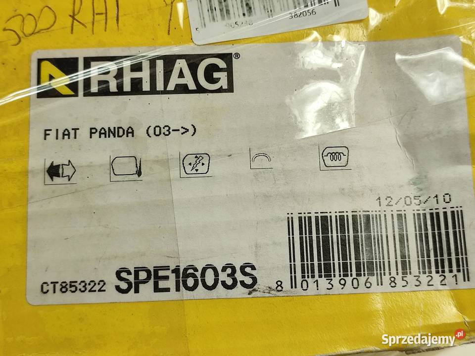 LUSTERKO LEWE ZEST MONTAŻOWY FIAT PANDA 0313 sprzedam