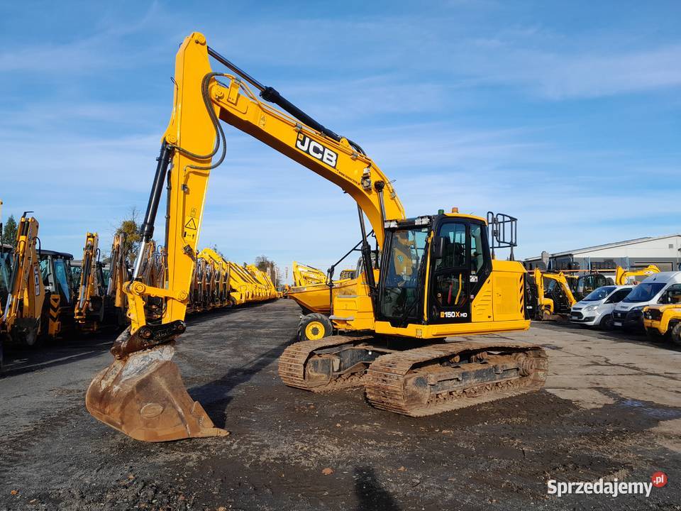 JCB 150X HD 2021R KOPARKA GĄSIENICOWA 17 TON CAT sprzedam