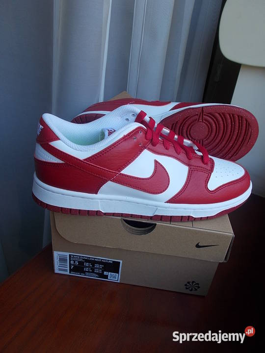 r 40 Nike Dunk Low Next Nature White Gym Red Moda i Styl wielkopolskie Poznań