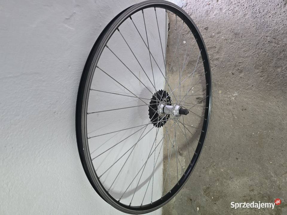 Koło rowerowe aluminiowe z zębatką Czarna Woda sprzedam