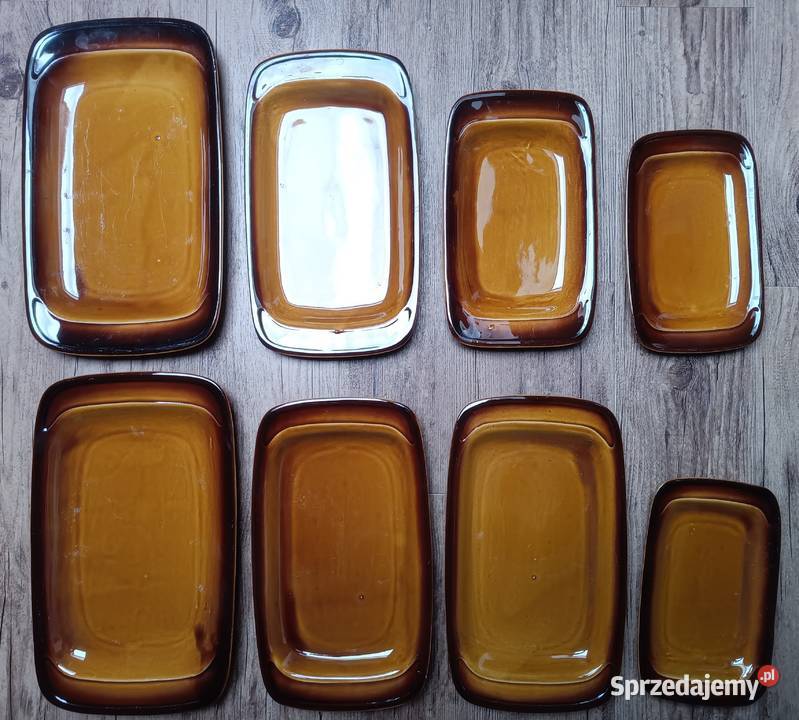 Półmiski fabryka porcelany Tułowice PRL