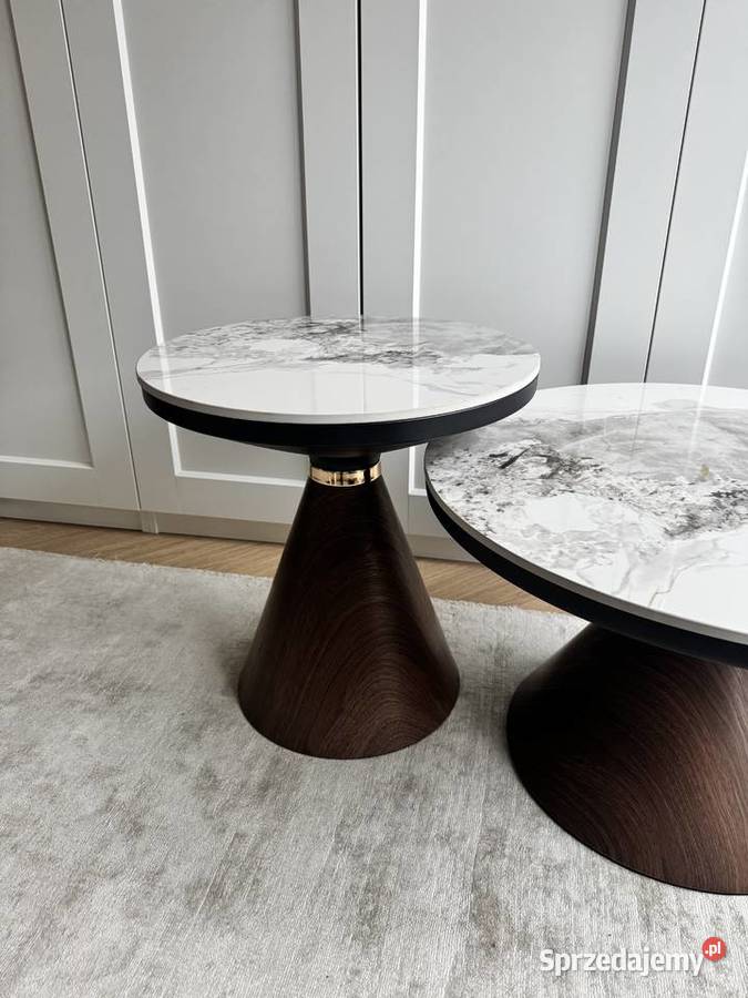 Stoliki marmur Pęcice Małe