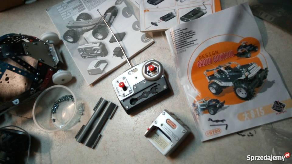 Meccano Set 8700 MODEL AUTA sterowanie radiowe łódzkie Błaszki sprzedam