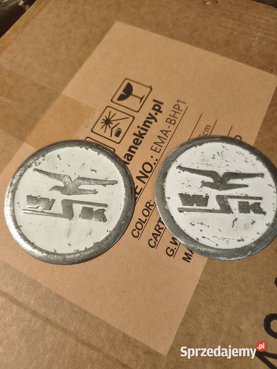 Oryginalne emblematy WSK Tłuszcz